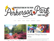 Tablet Screenshot of perkersonpark.com